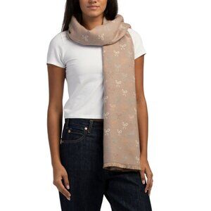 LULLA COLLECTION Lavender Wild Gardenia Jacquard Scarf